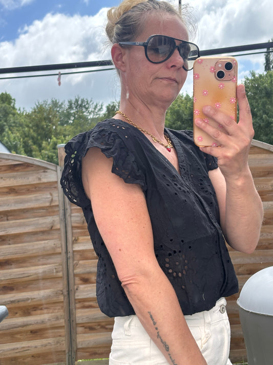 Chemise broderies