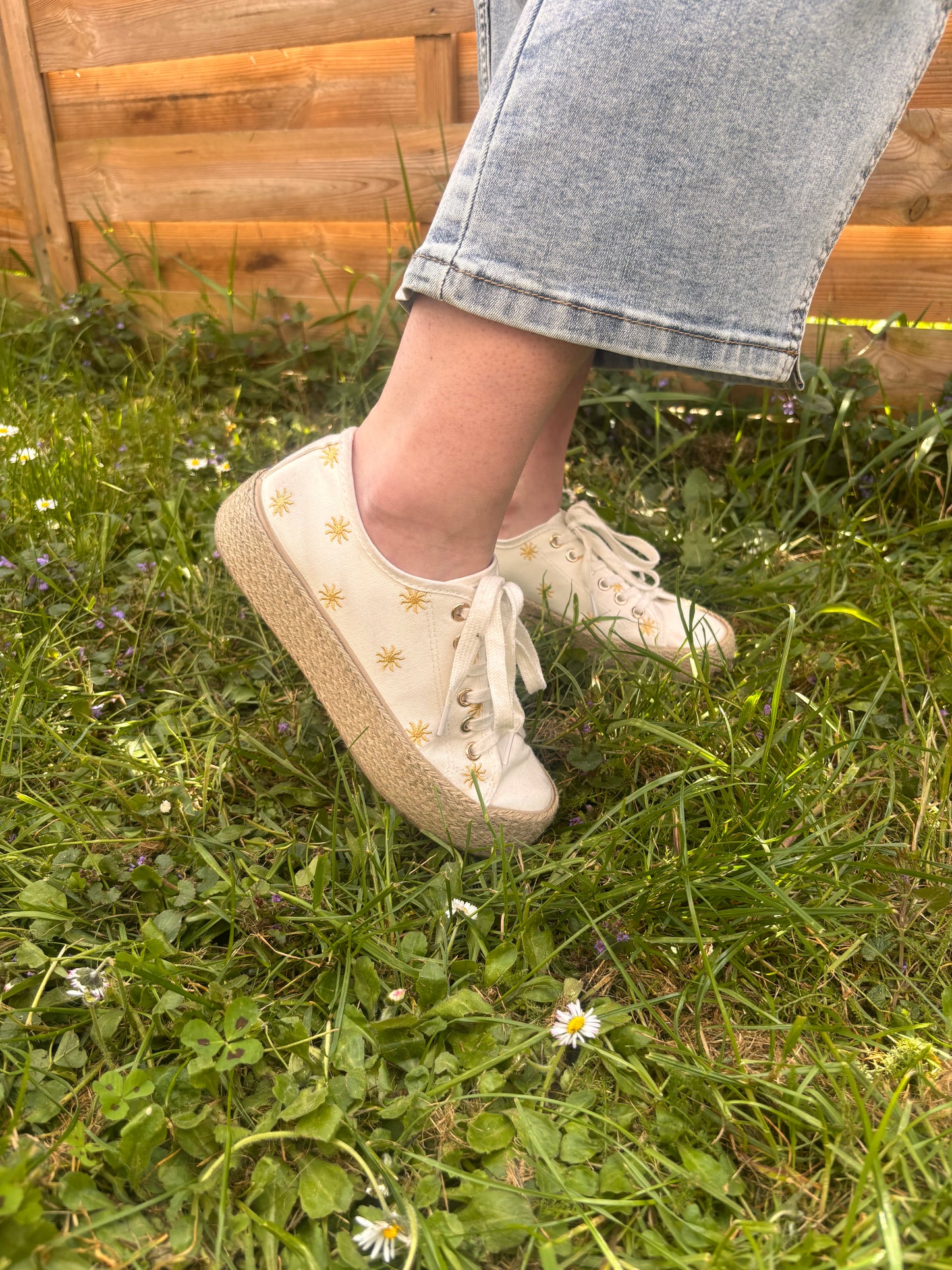 ♡ Espadrilles Soleil Brodé ♡