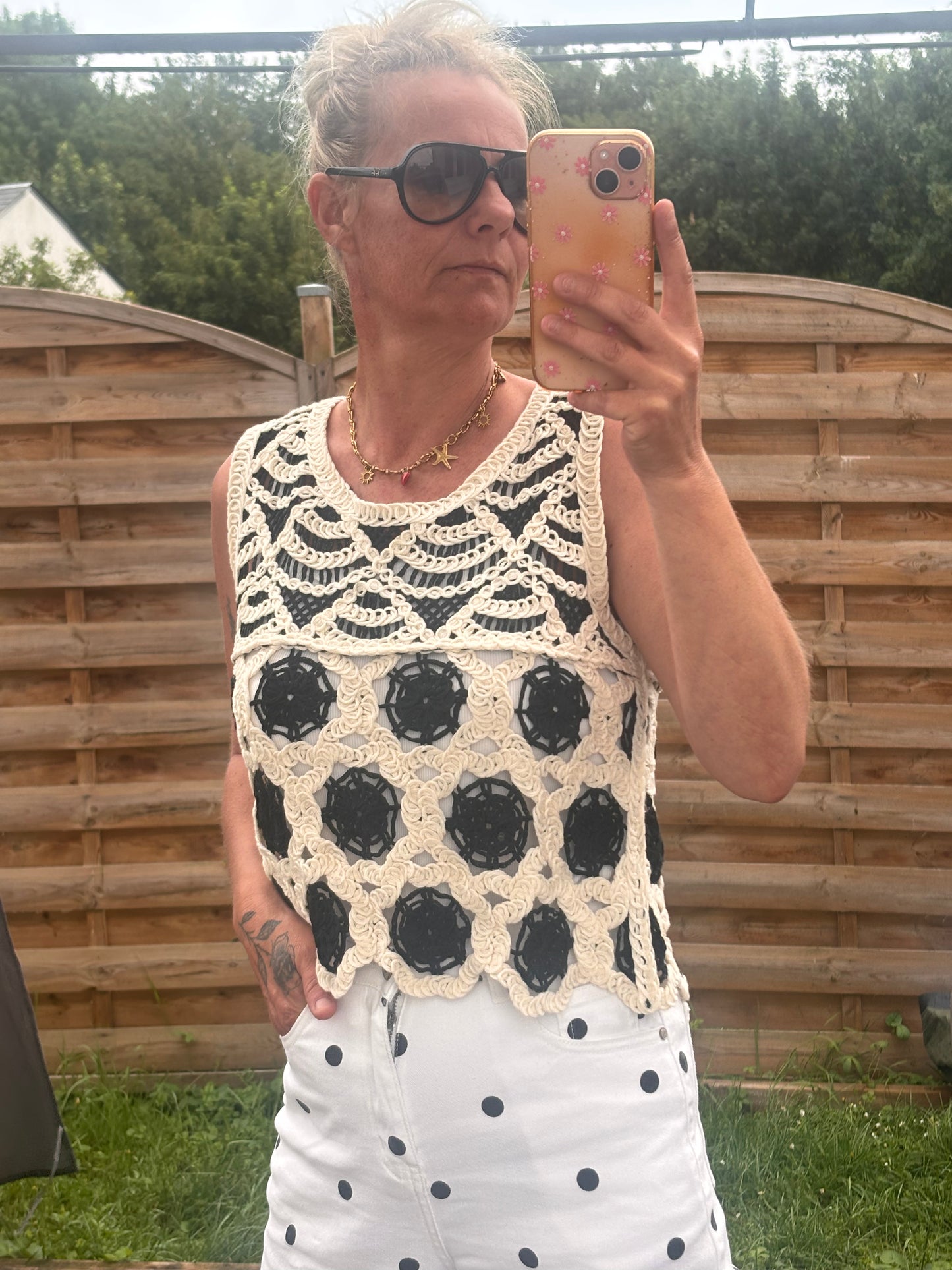 ♡ Top Crochet Caprice ♡