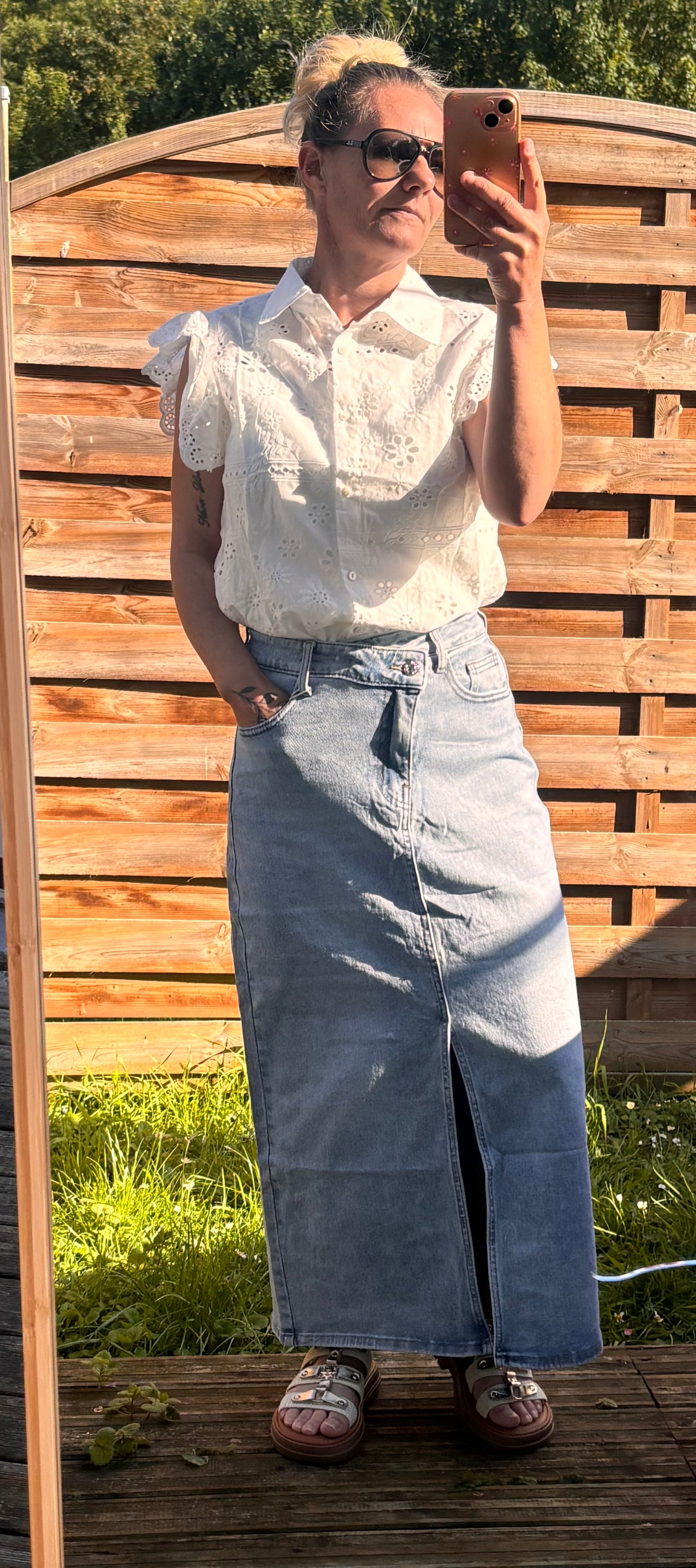 Jupe en jean
