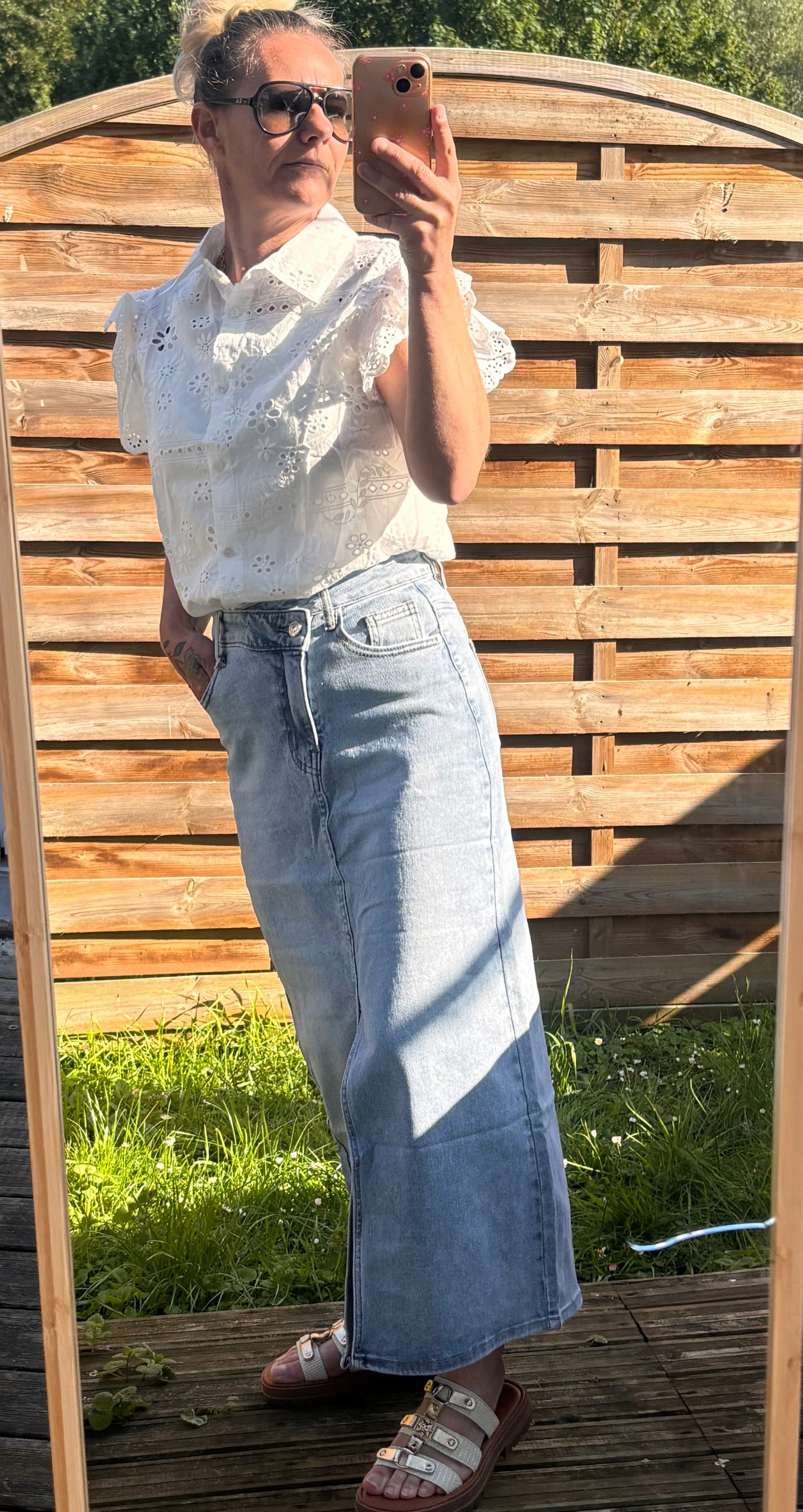Jupe en jean
