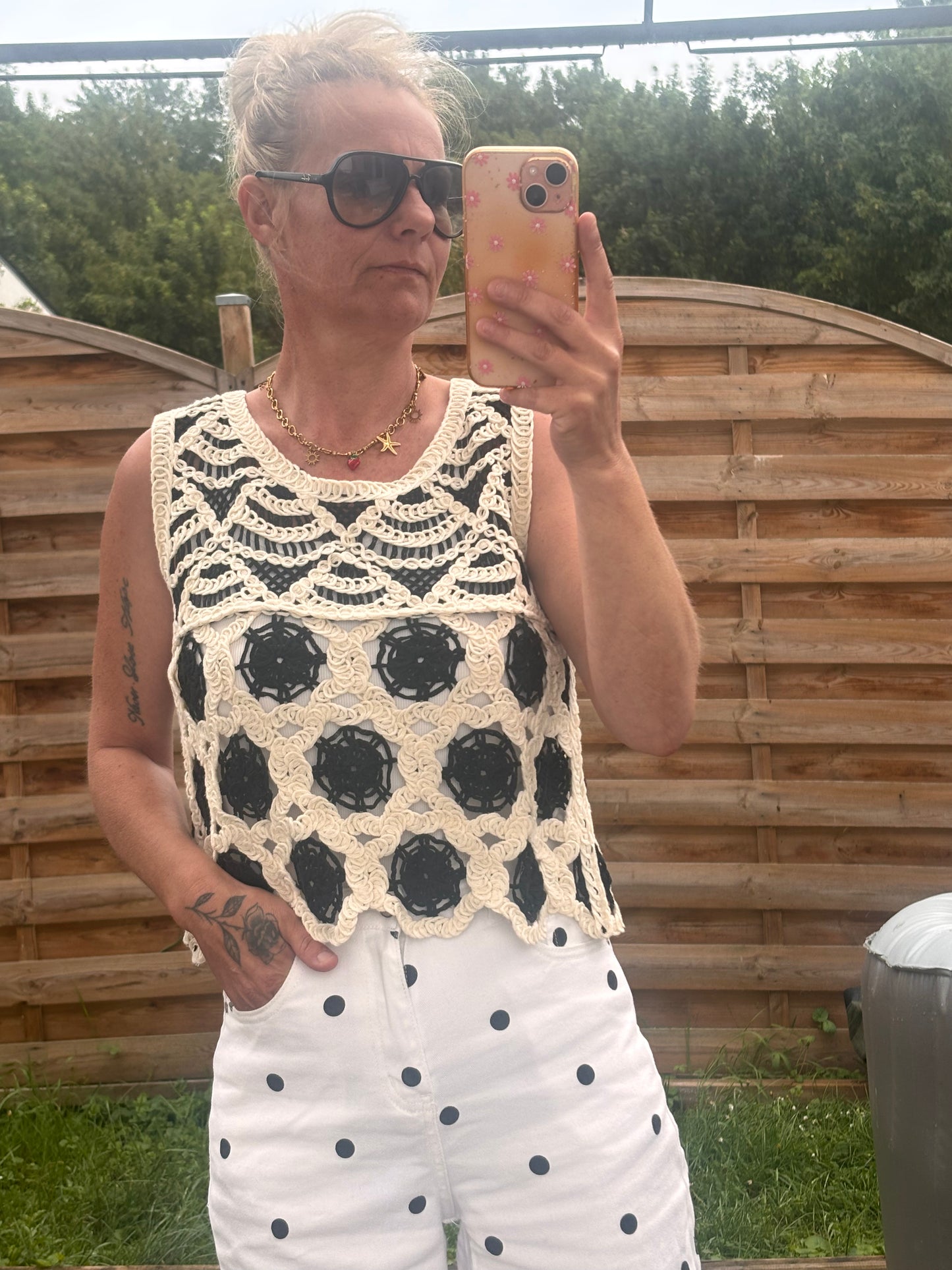 ♡ Top Crochet Caprice ♡